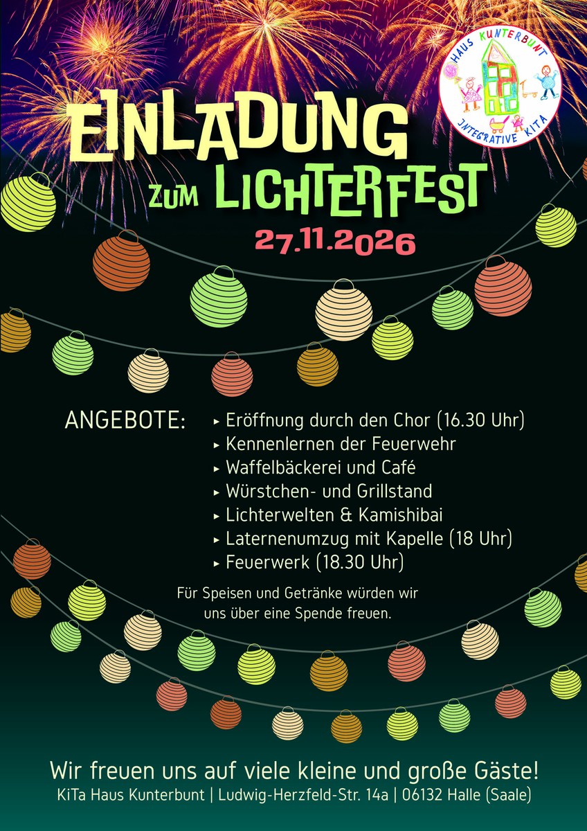 Einladung Lichterfest 2026