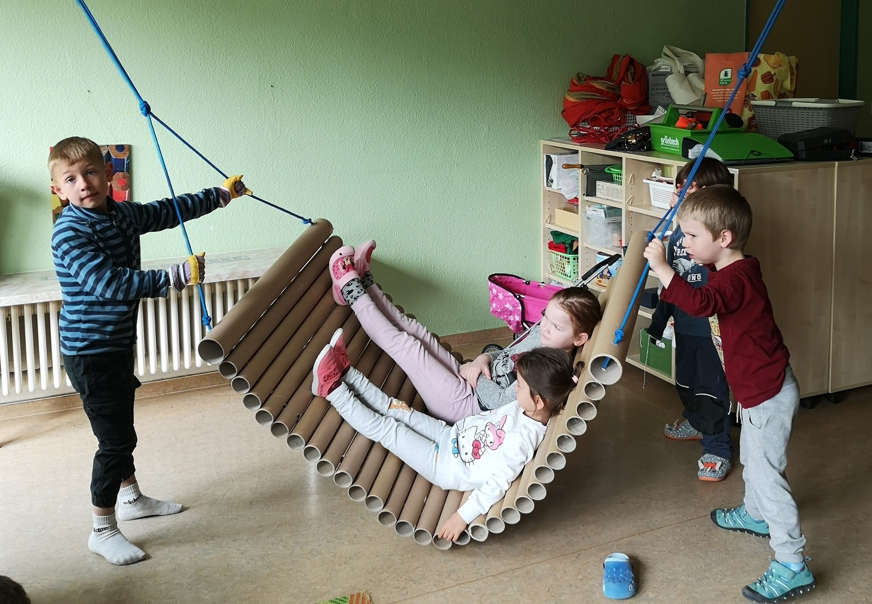 Upcycling Kita Kunterbunt