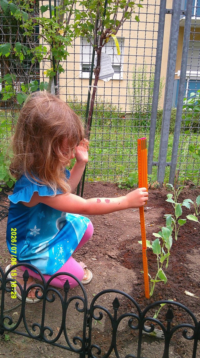 Unsere Kinder gärtnern