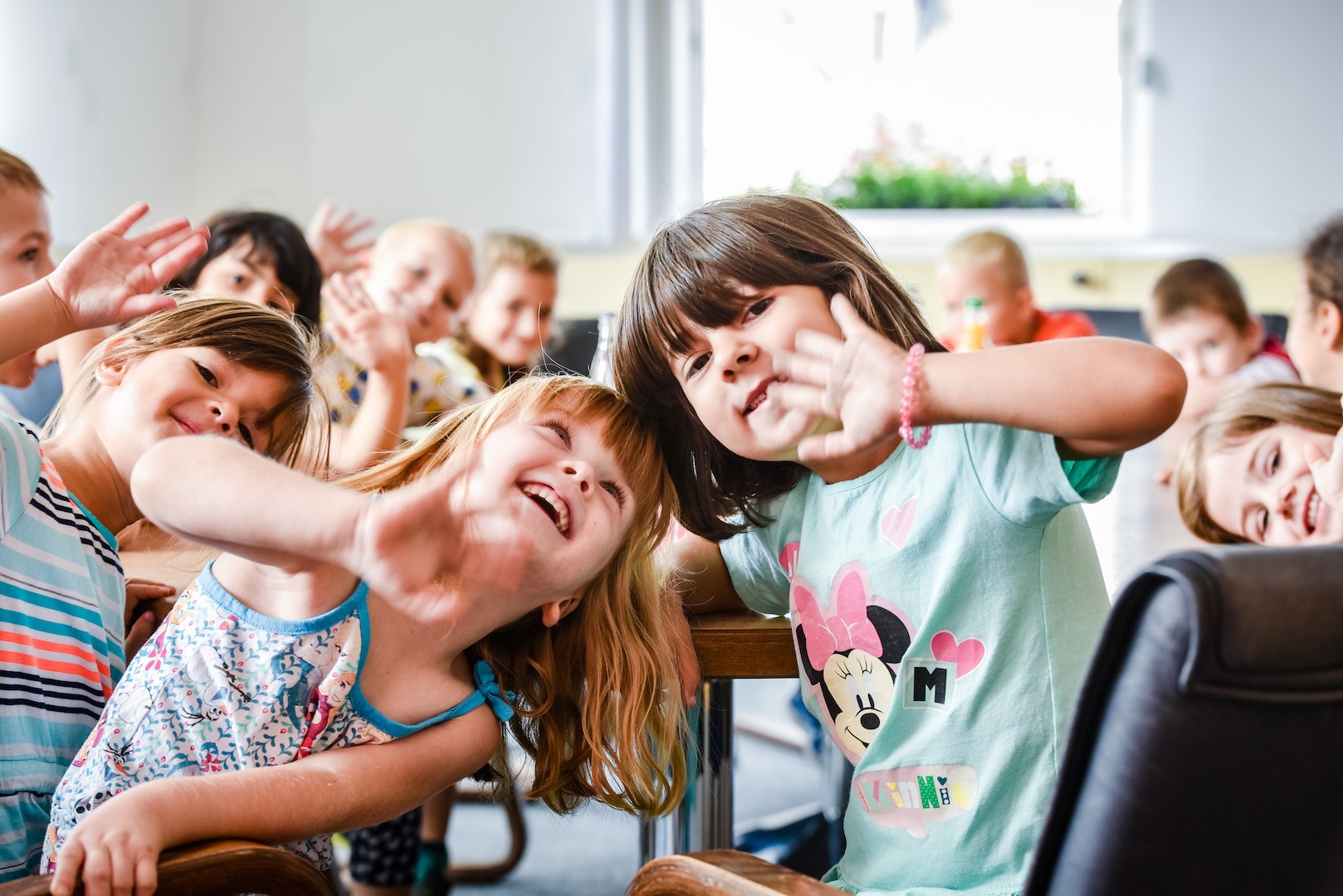 Kinder im Rathaus